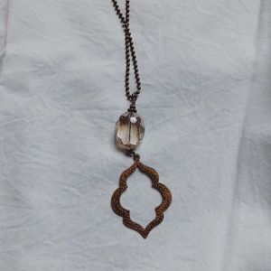 SOLD NWOT Hammered Metal Necklace